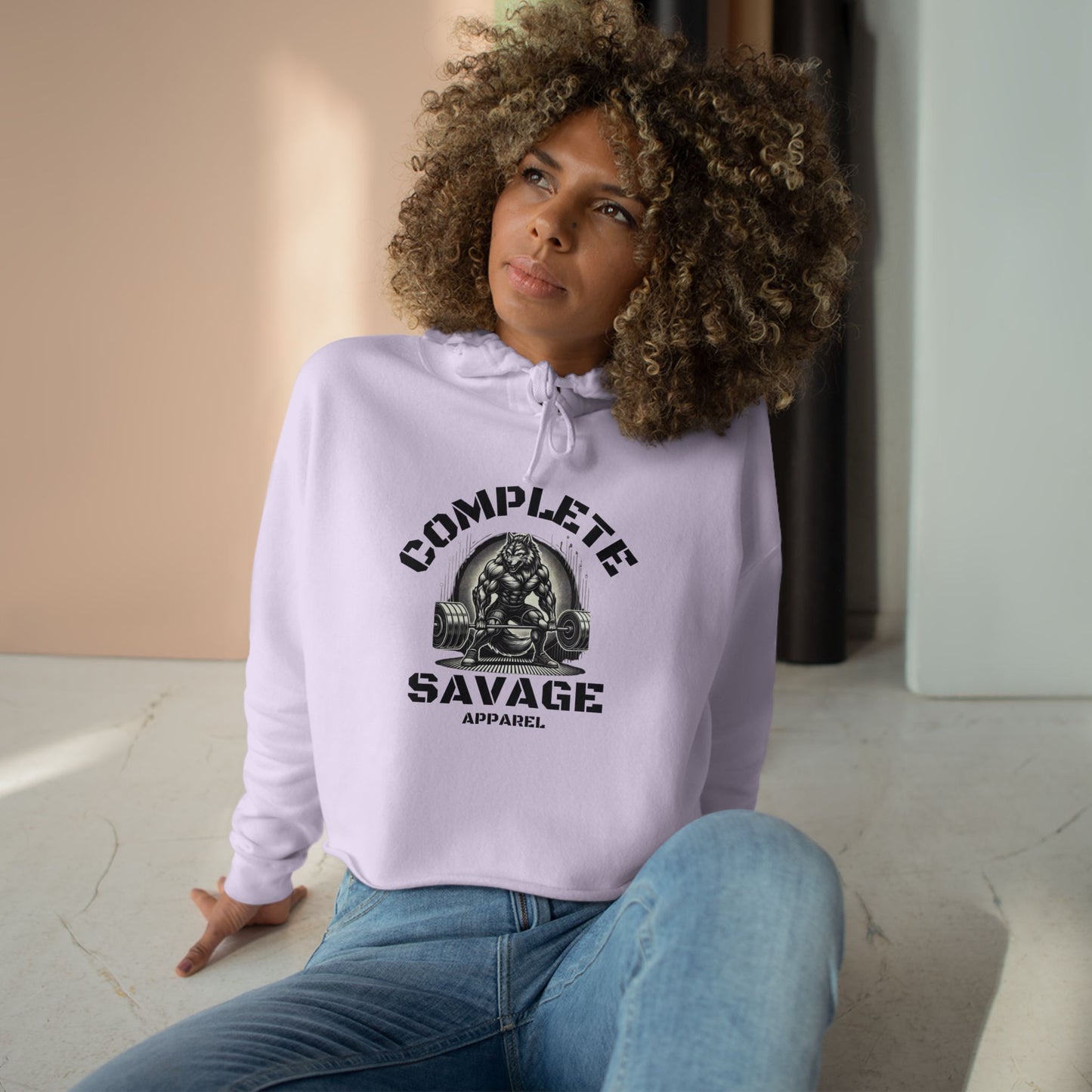 Complete Savage Crop Hoodie