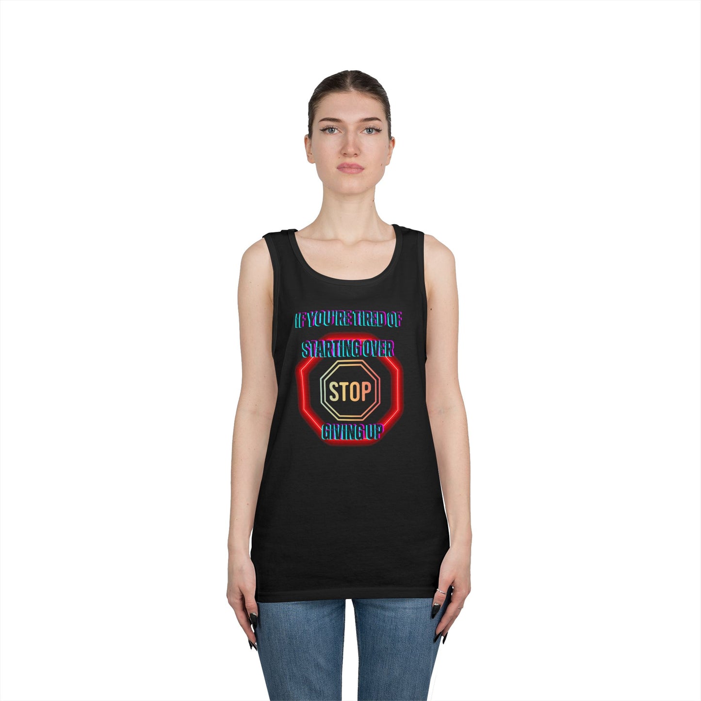 Stop Giving Up 2 Tank Top