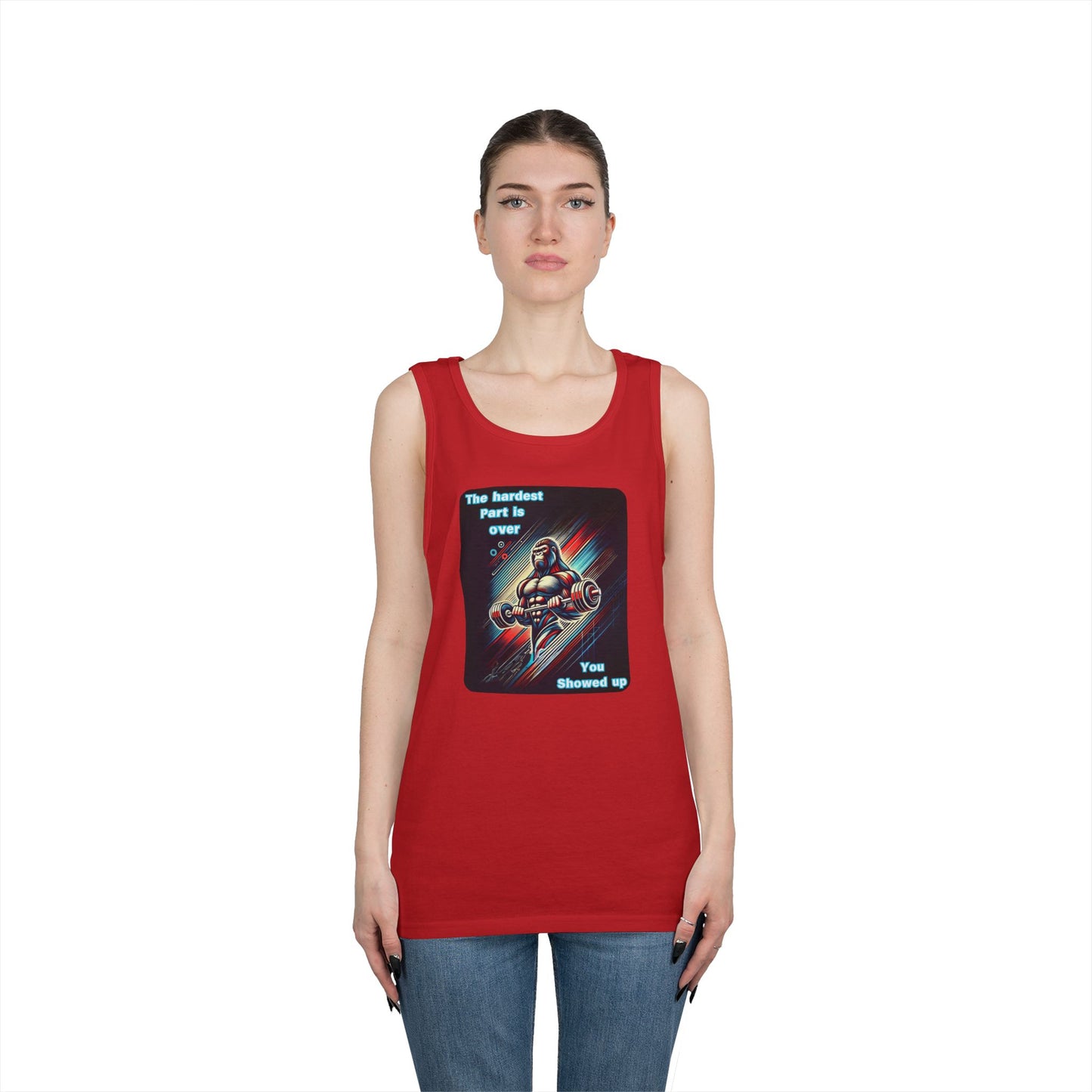 You Showed Up Tank Top
