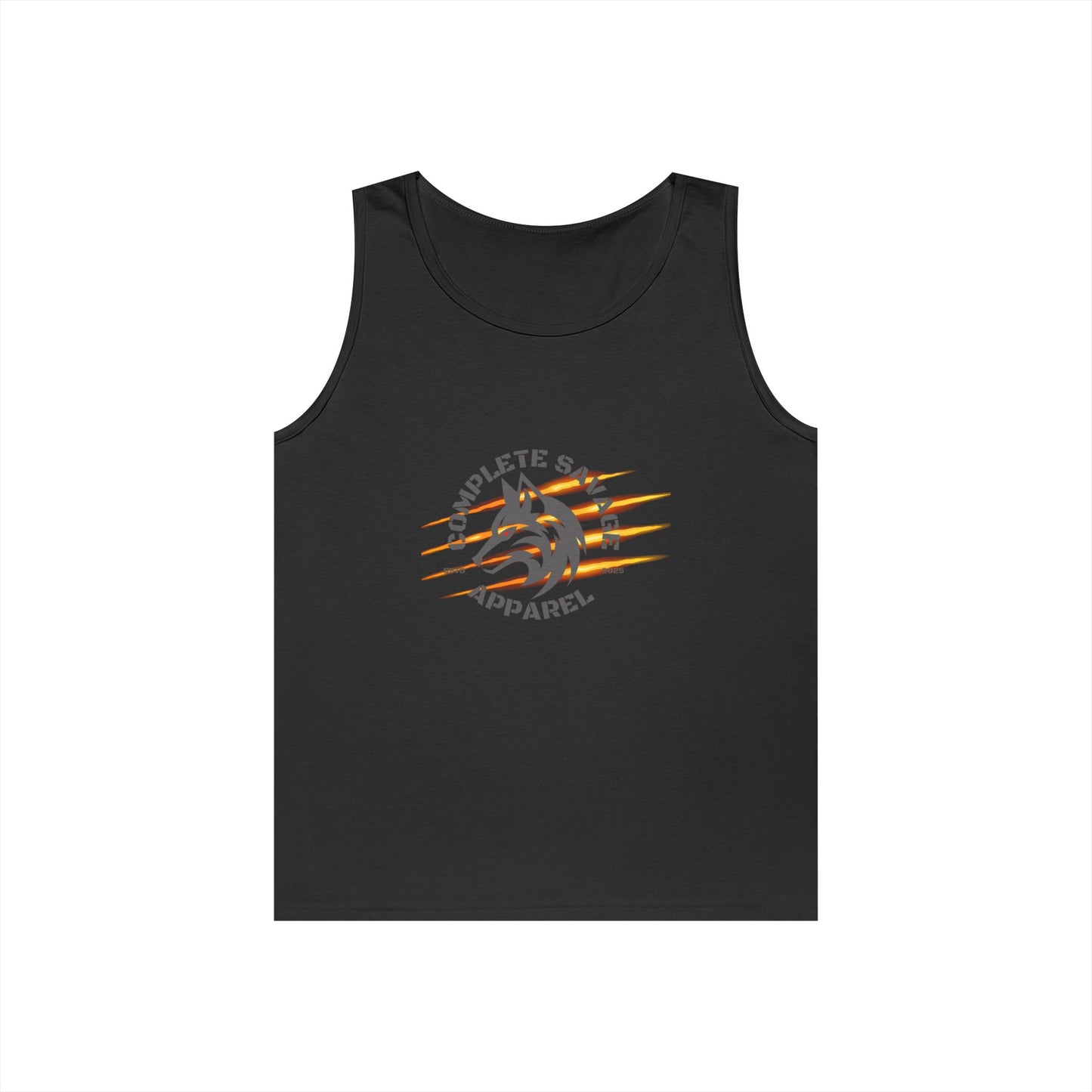 Big Logo Grey Tank Top