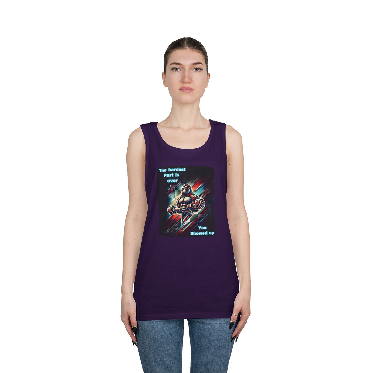 You Showed Up Tank Top