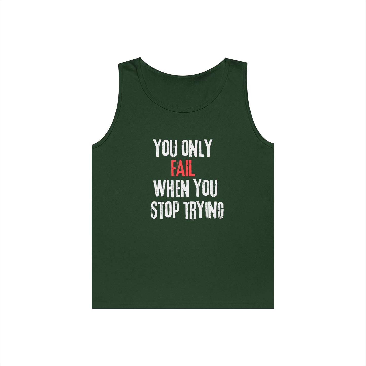 Stop Trying Tank Top