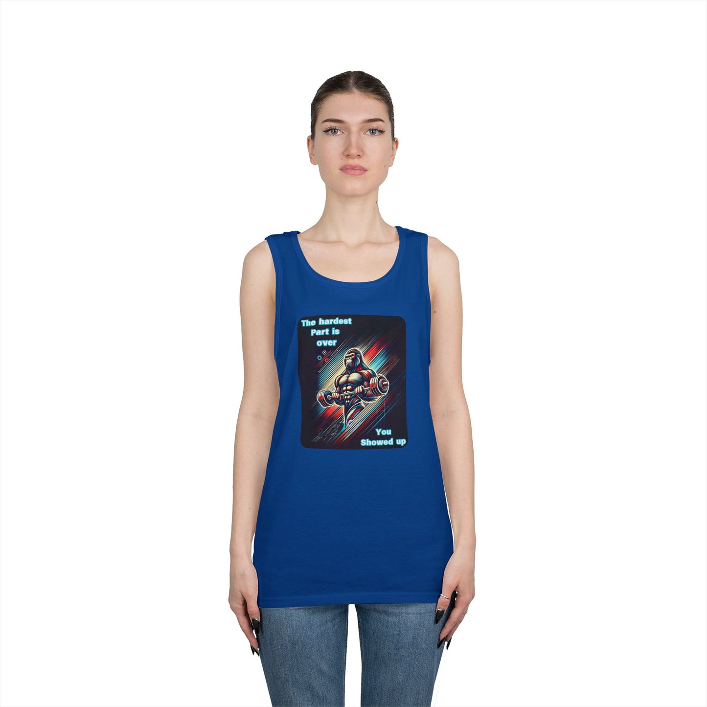 You Showed Up Tank Top
