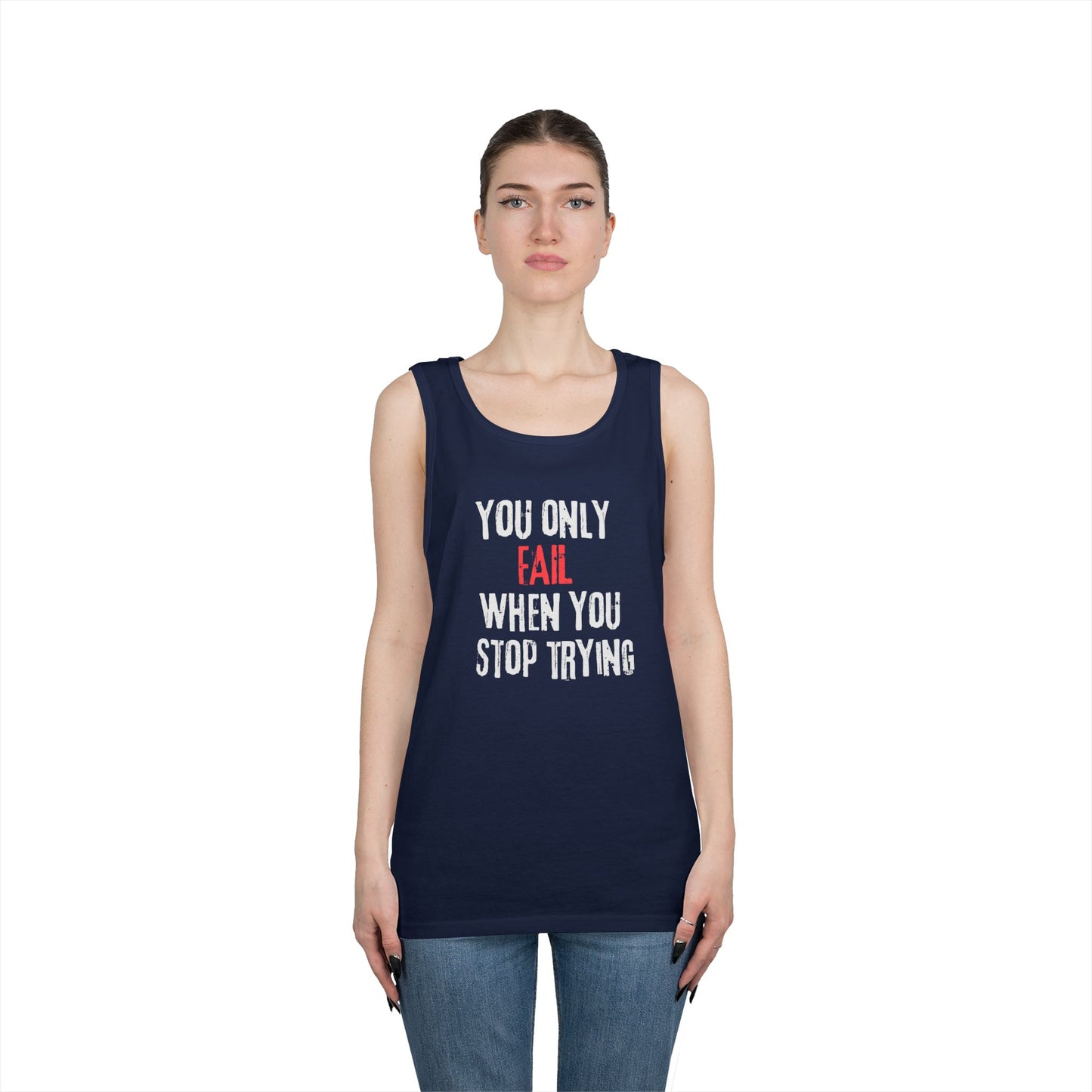 Stop Trying Tank Top