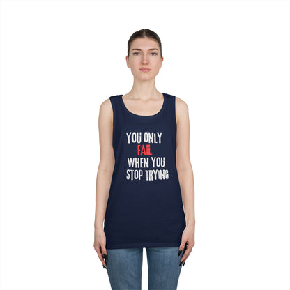 Stop Trying Tank Top