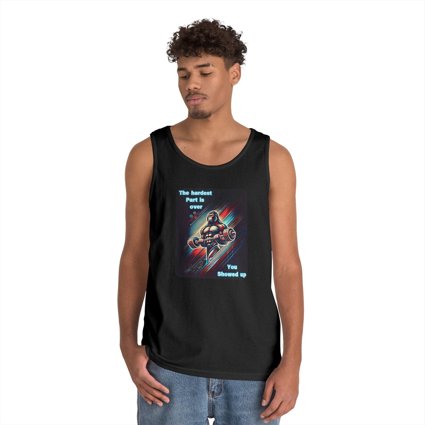 You Showed Up Tank Top