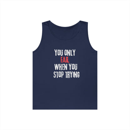 Stop Trying Tank Top