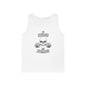 Be Savage Not Average Skull (Grey) Tank Top