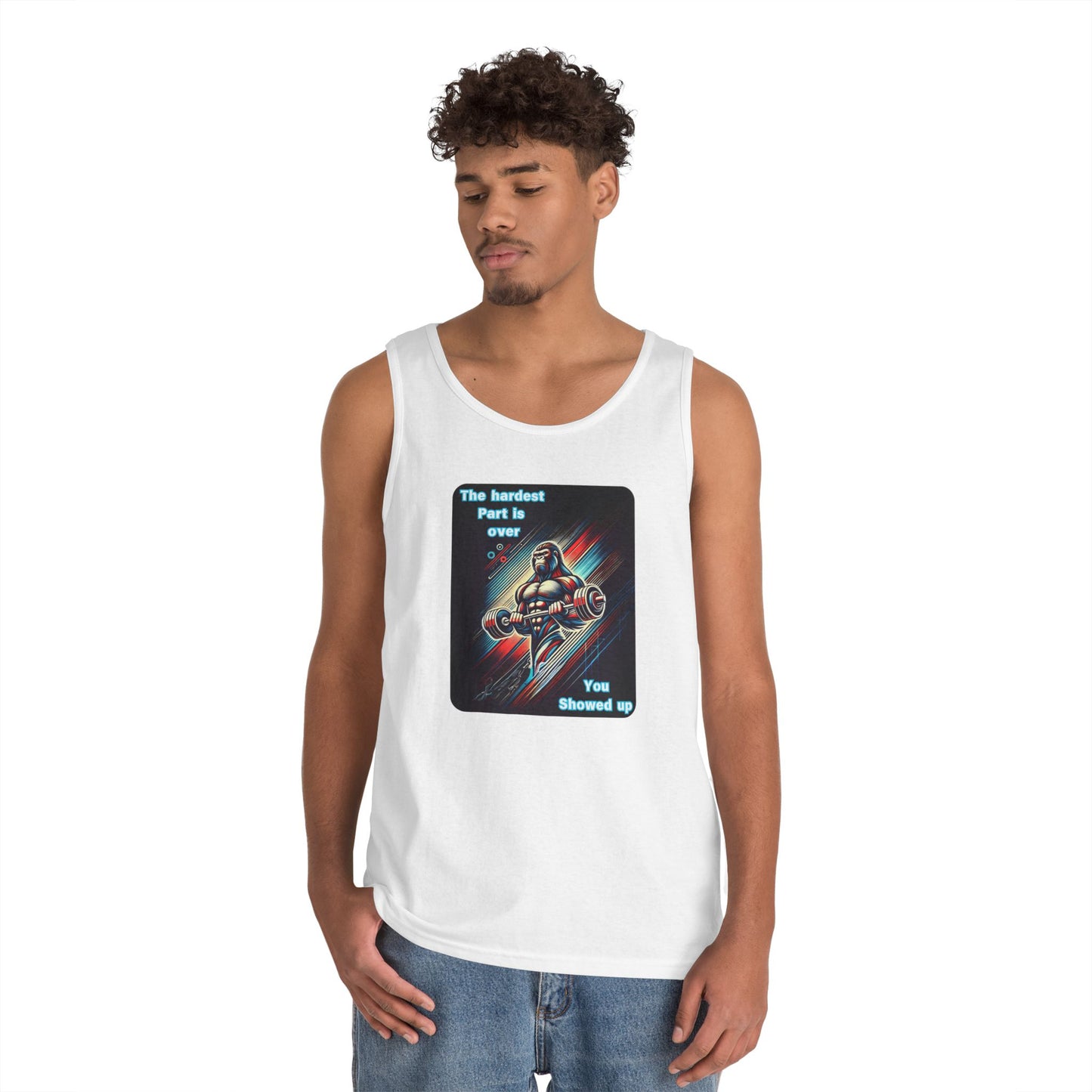 You Showed Up Tank Top