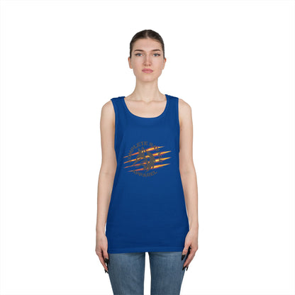 Big Logo Grey Tank Top