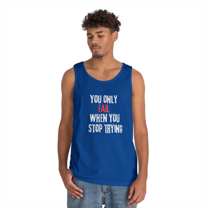 Stop Trying Tank Top