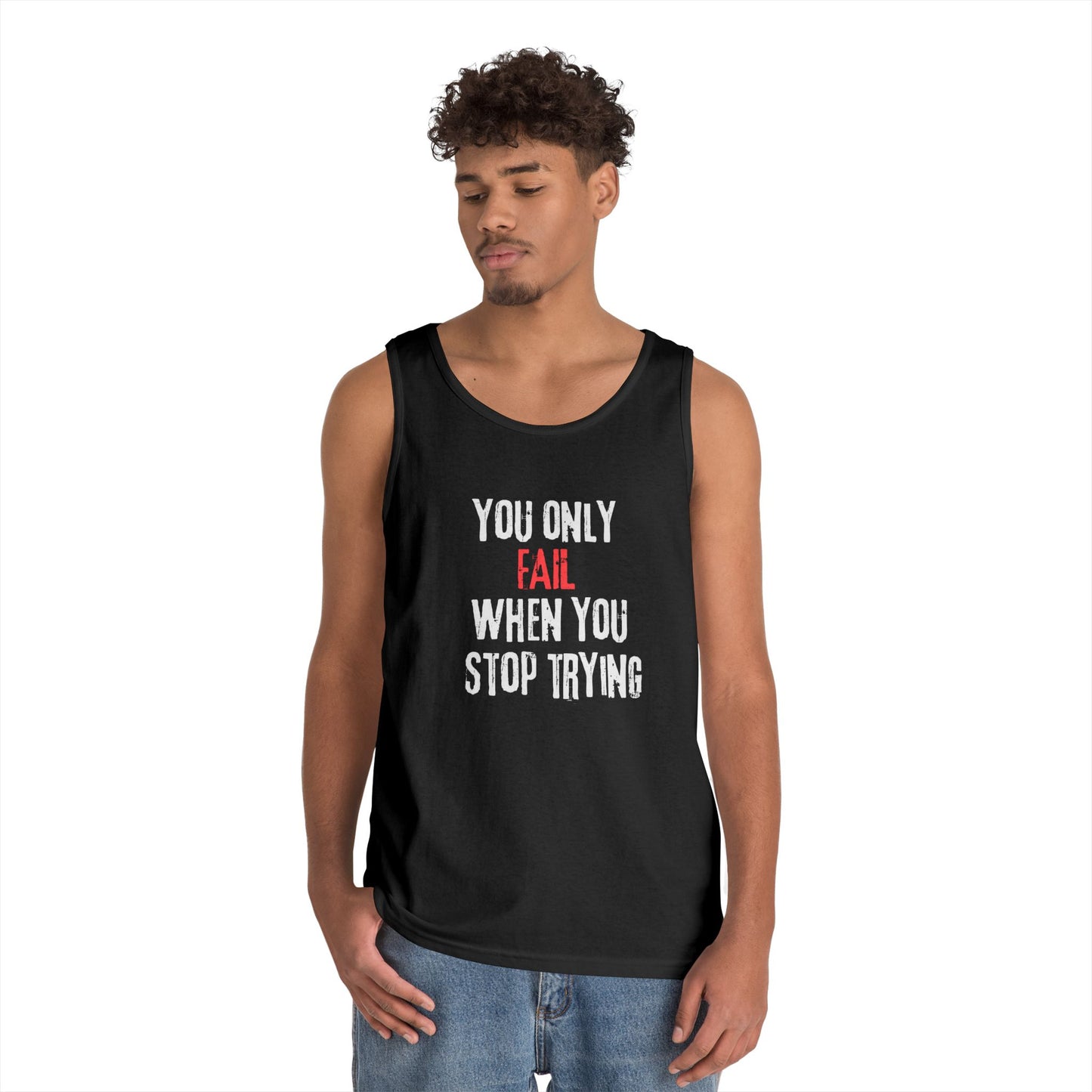 Stop Trying Tank Top