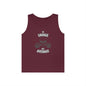 Be Savage Not Average Skull (Grey) Tank Top
