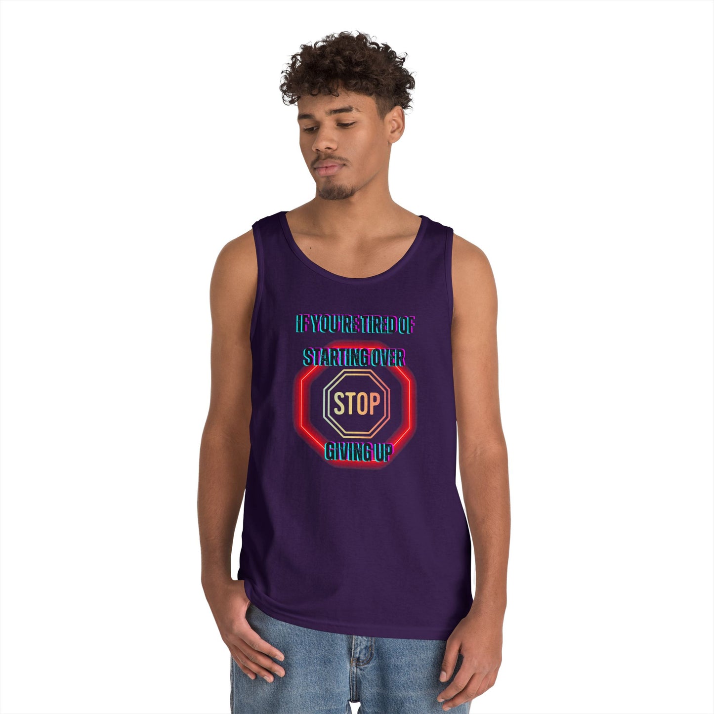 Stop Giving Up 2 Tank Top