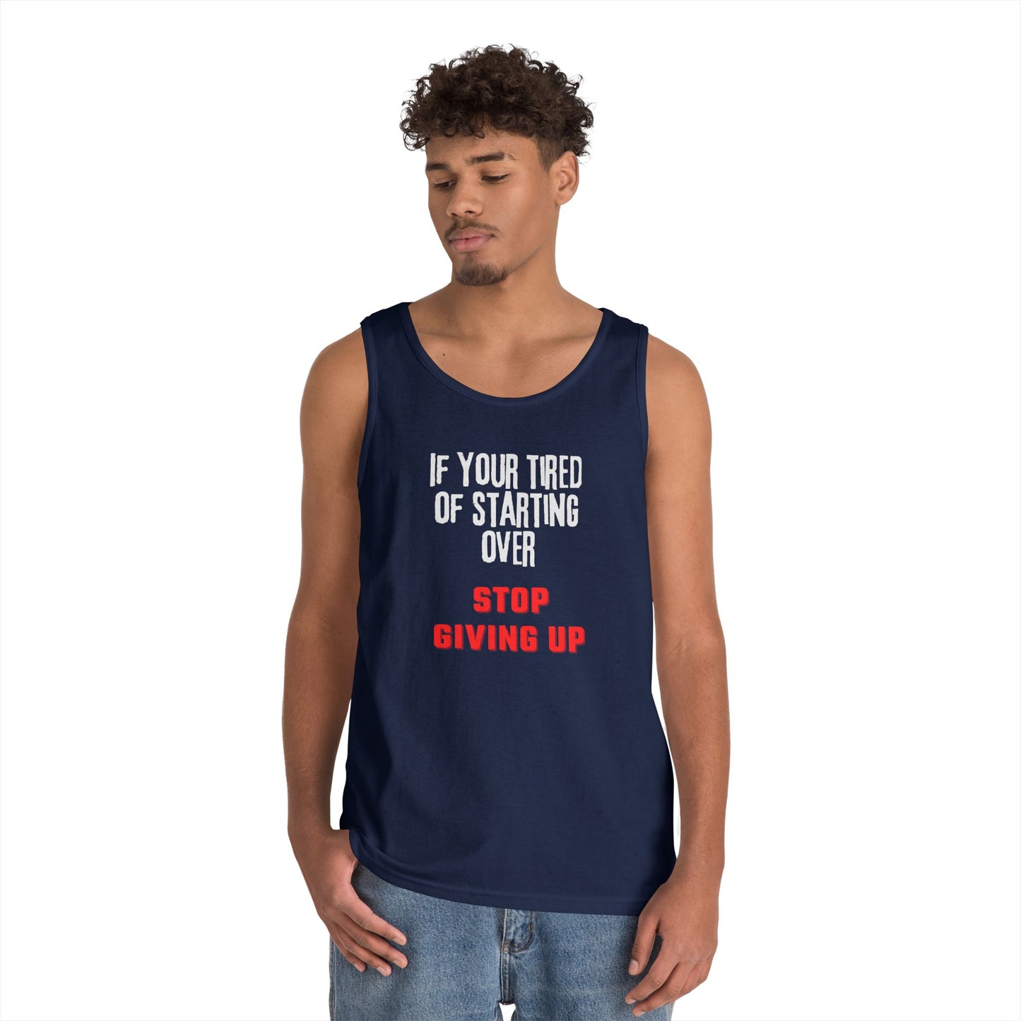 Stop Giving Up (W) Tank Top