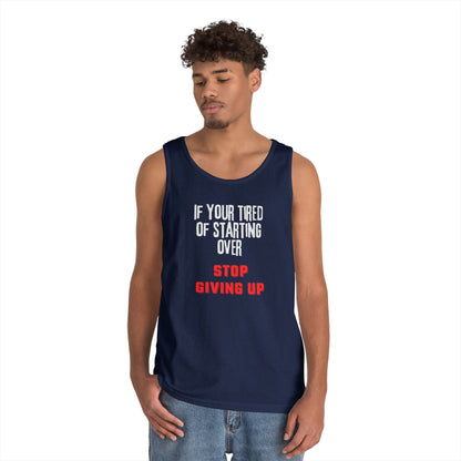Stop Giving Up (W) Tank Top