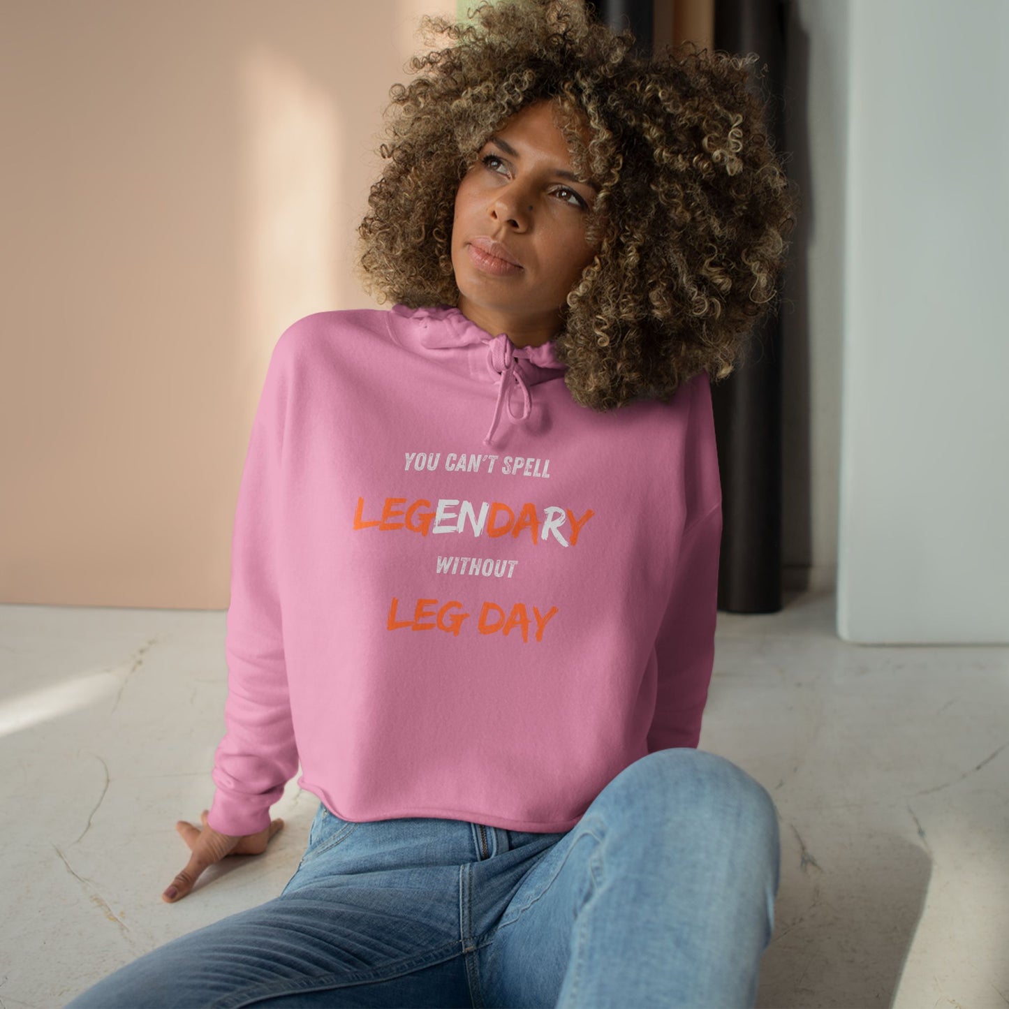 LEGendary Crop Hoodie