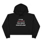 Motivation Crop Hoodie