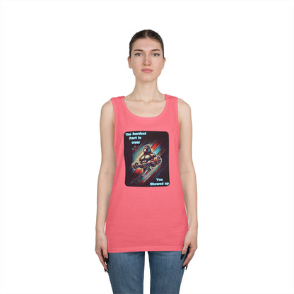 You Showed Up Tank Top