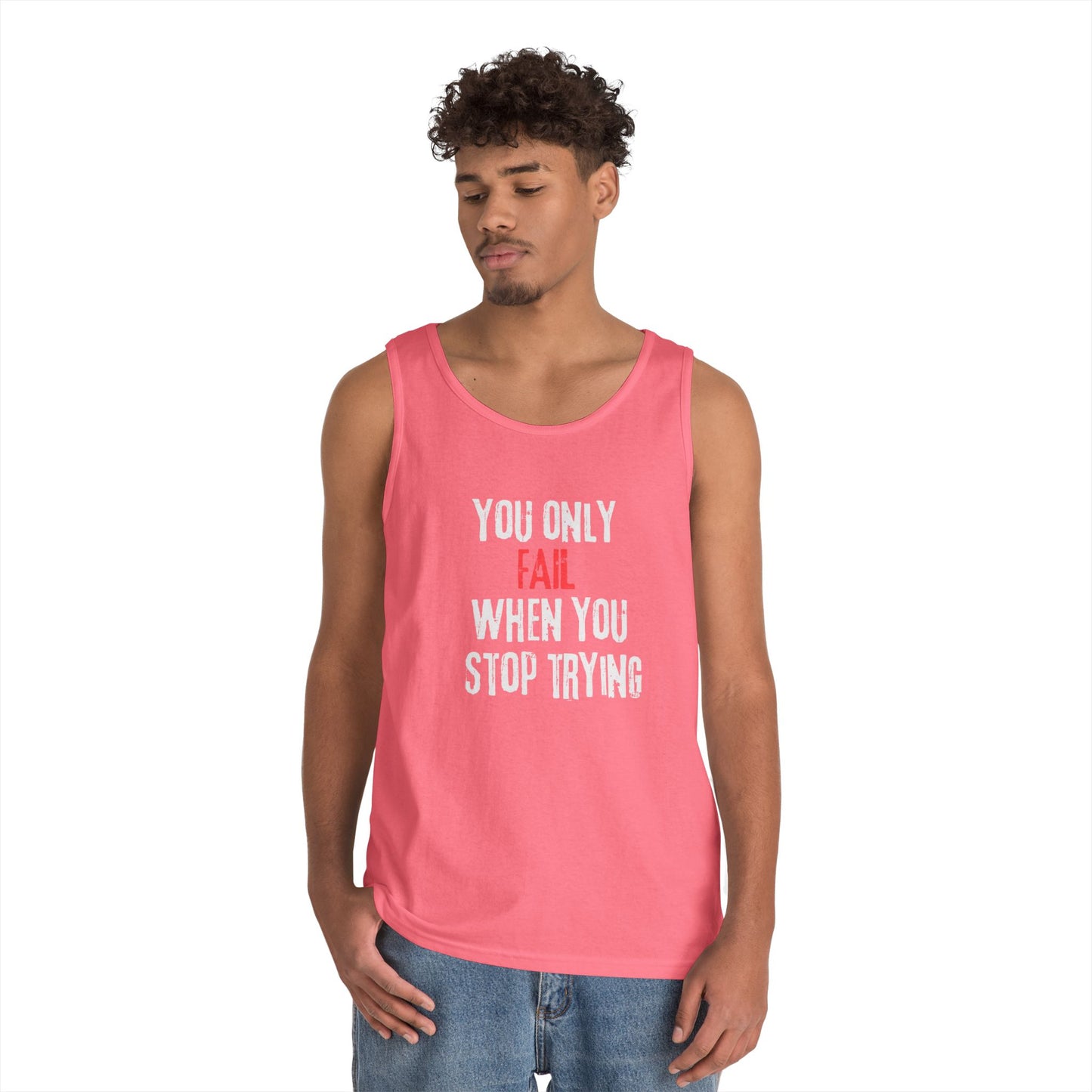 Stop Trying Tank Top