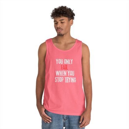 Stop Trying Tank Top