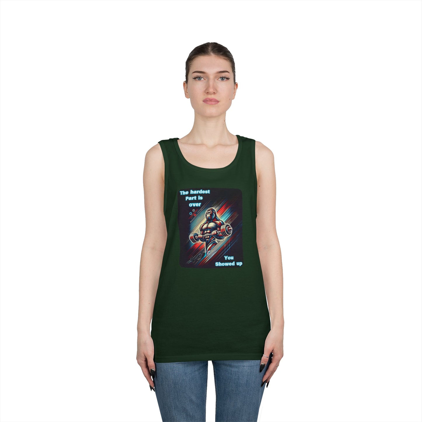 You Showed Up Tank Top