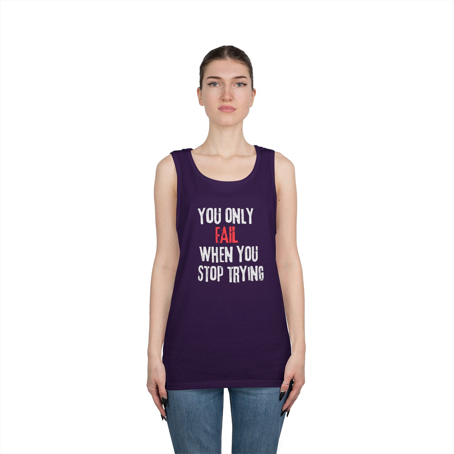 Stop Trying Tank Top
