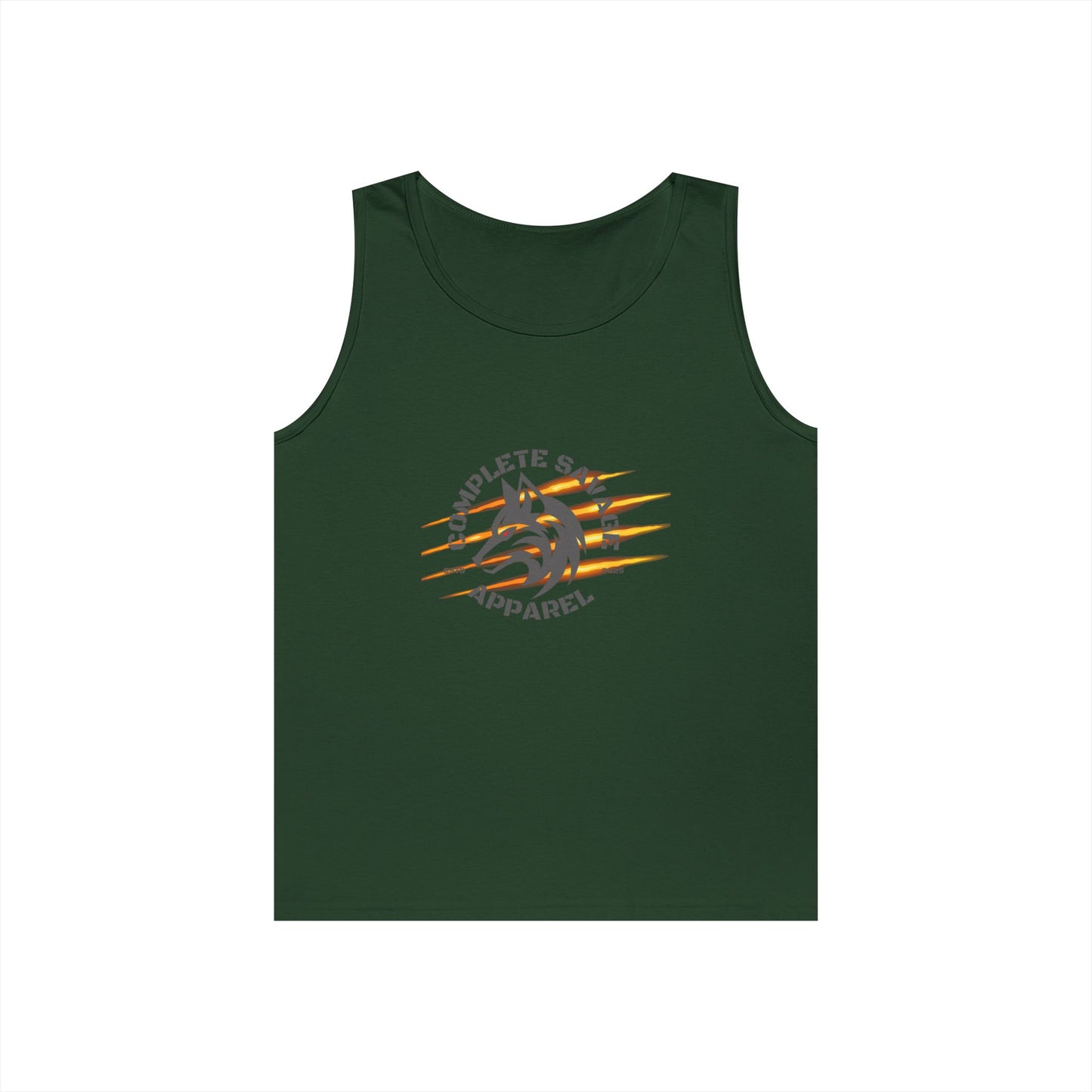 Big Logo Grey Tank Top
