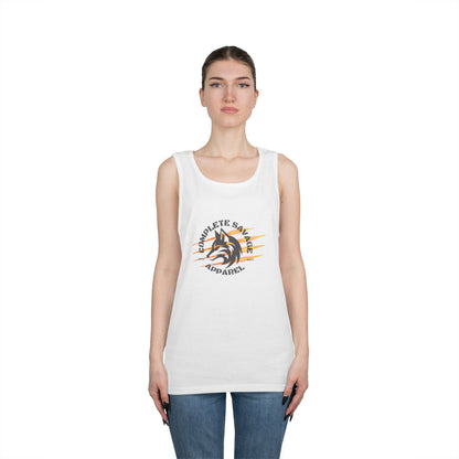 Big Logo Grey Tank Top