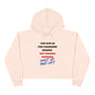 Shut Up And Lift 2 Crop Hoodie