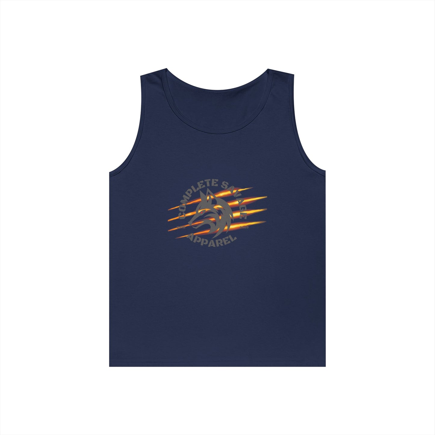 Big Logo Grey Tank Top