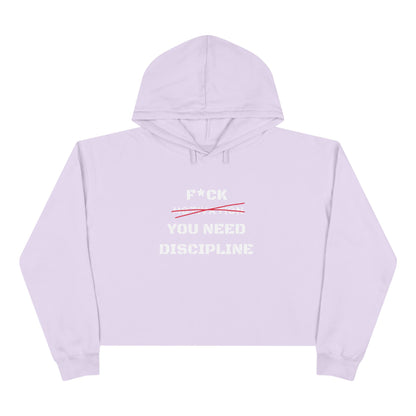 Motivation Crop Hoodie