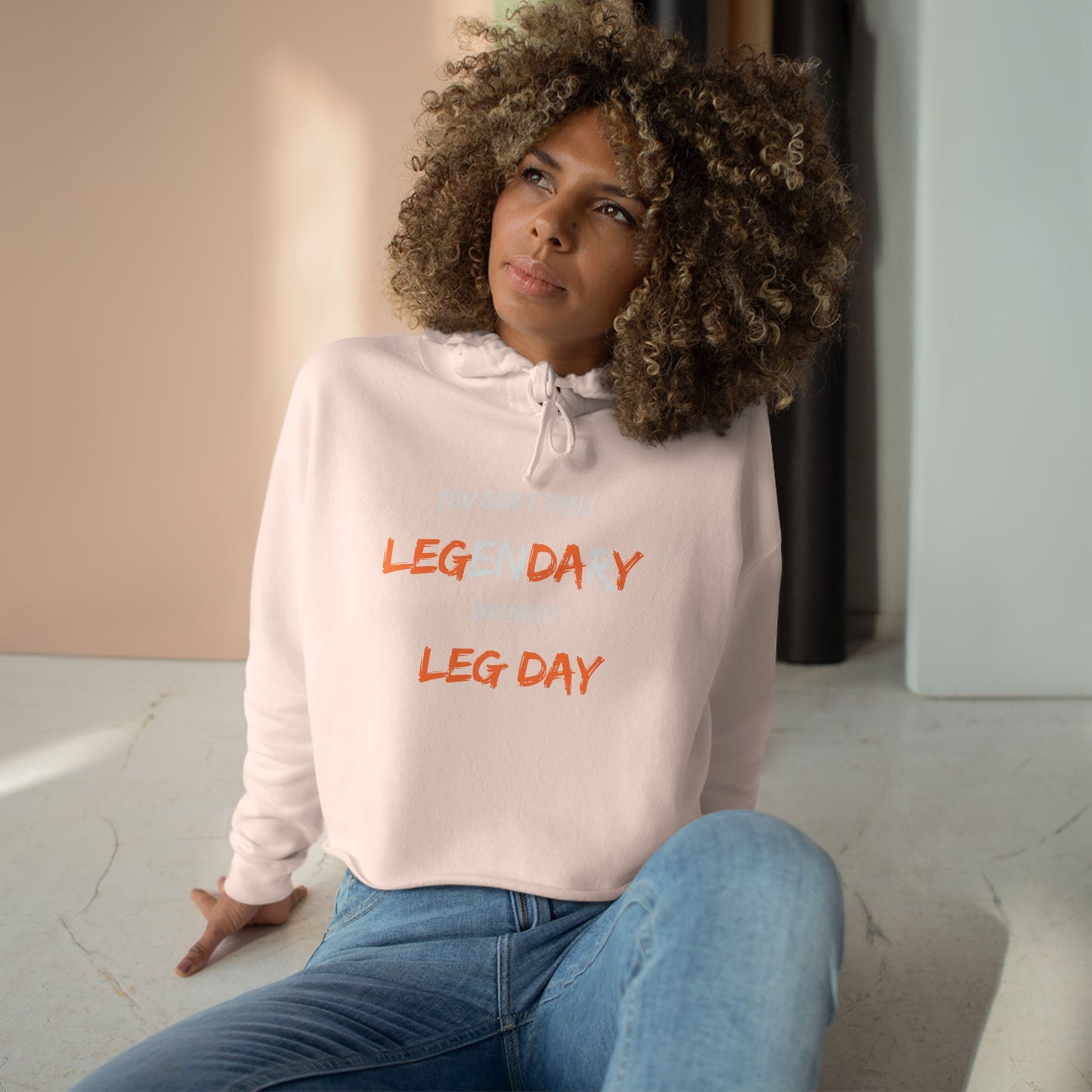 LEGendary Crop Hoodie