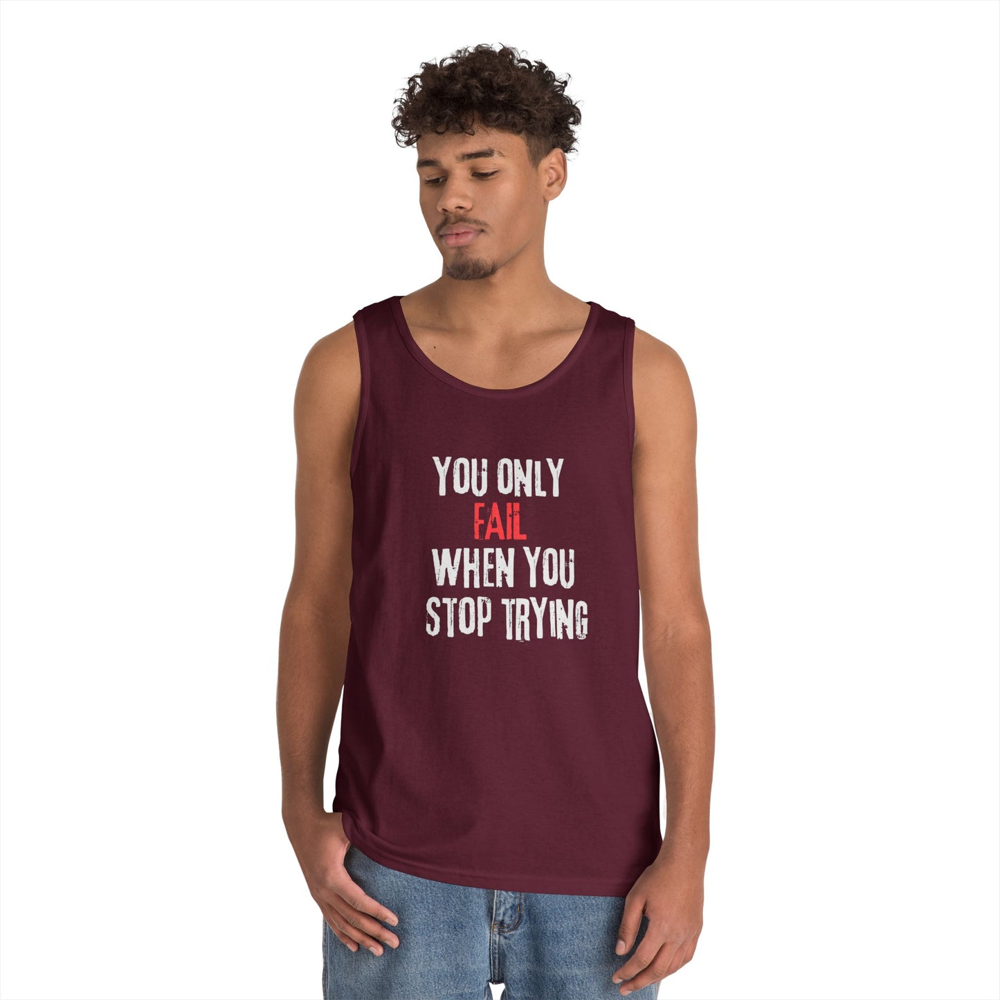 Stop Trying Tank Top