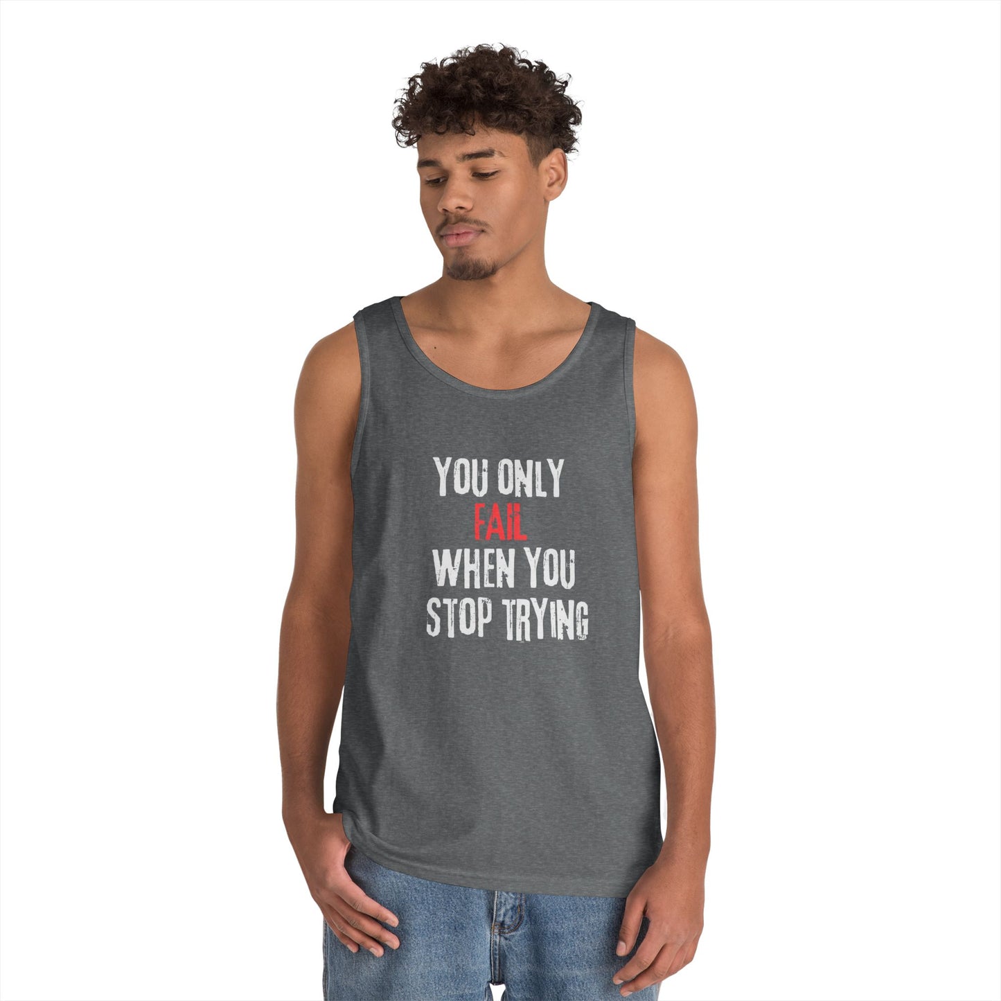 Stop Trying Tank Top