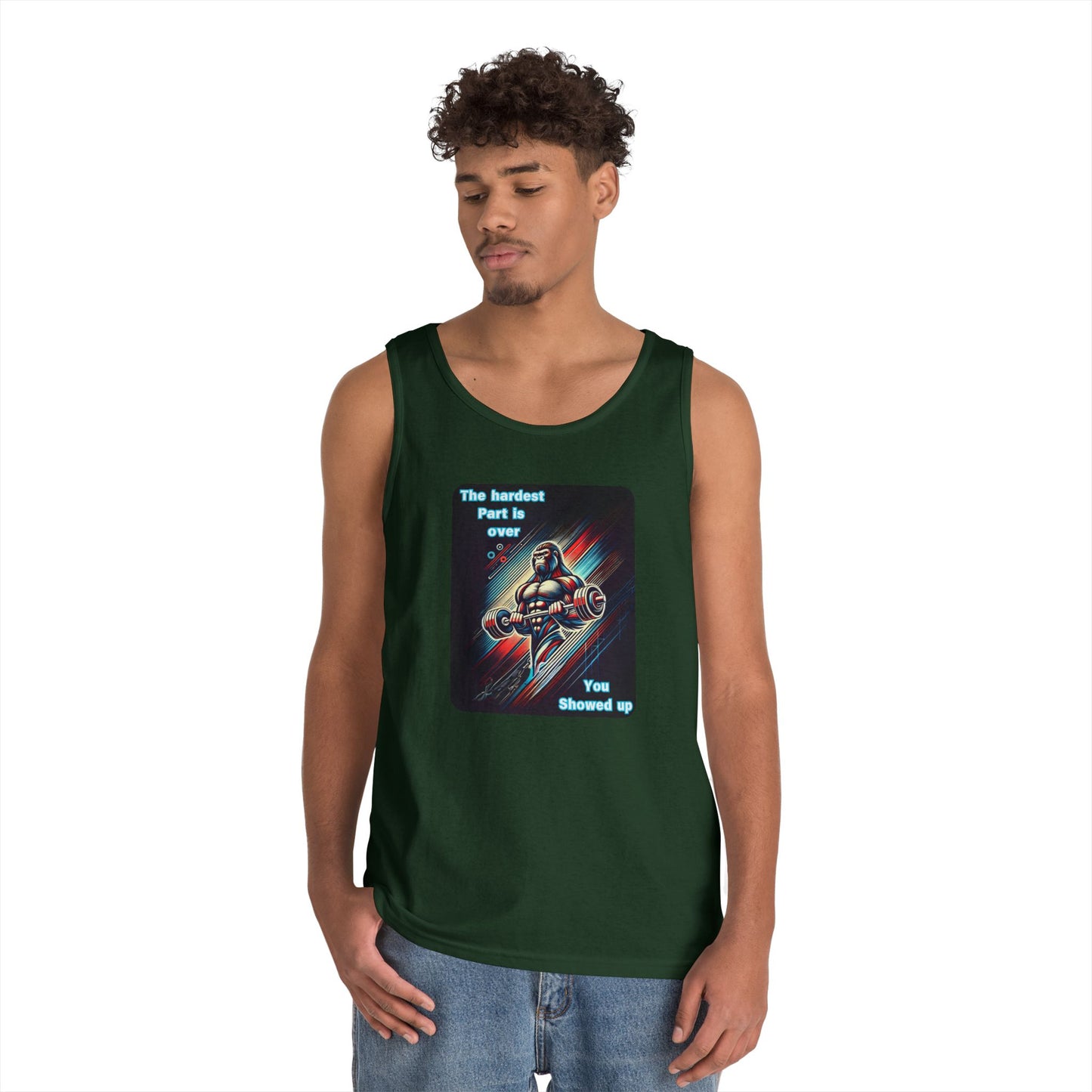 You Showed Up Tank Top