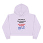 Shut Up And Lift 2 Crop Hoodie