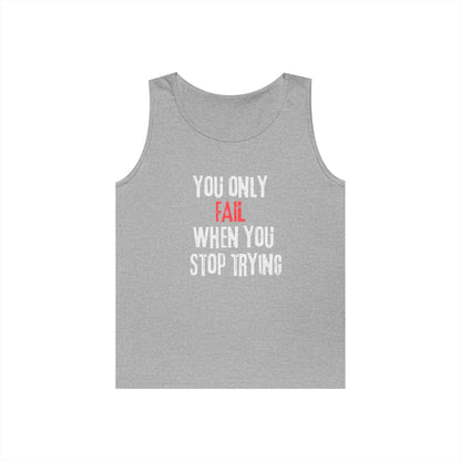 Stop Trying Tank Top