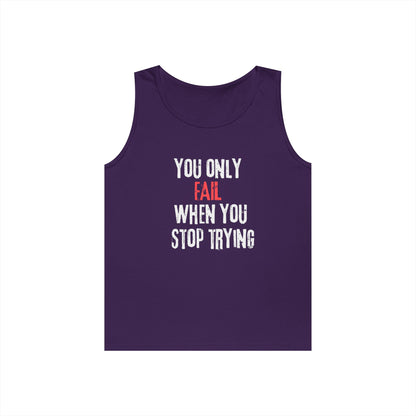 Stop Trying Tank Top