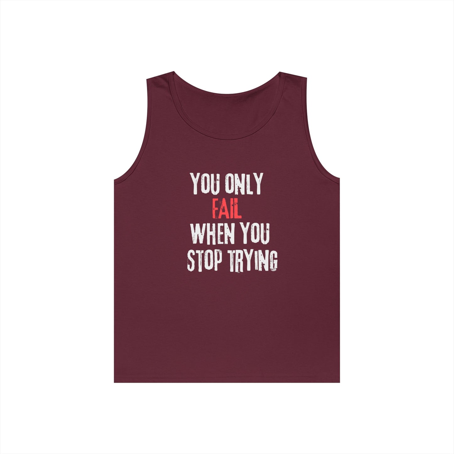 Stop Trying Tank Top