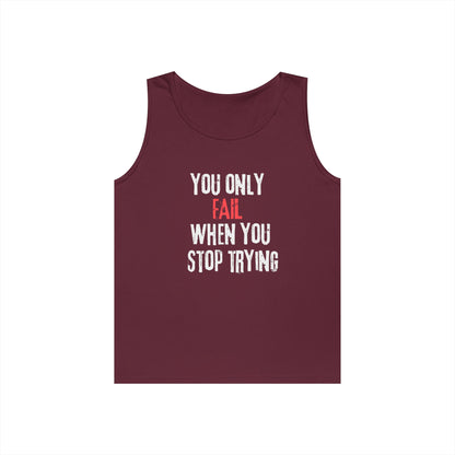 Stop Trying Tank Top