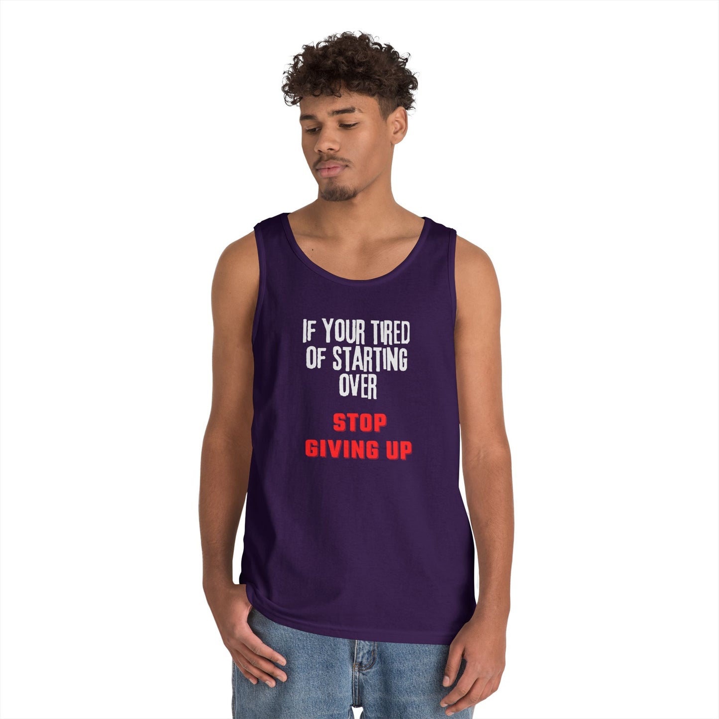 Stop Giving Up (W) Tank Top