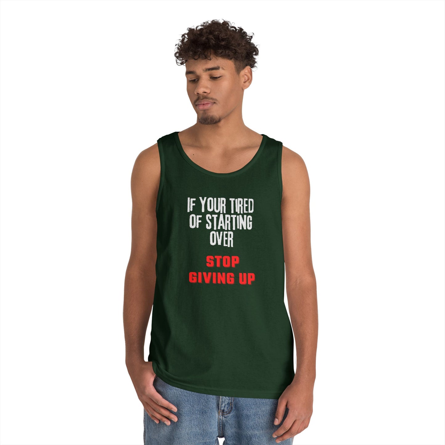 Stop Giving Up (W) Tank Top
