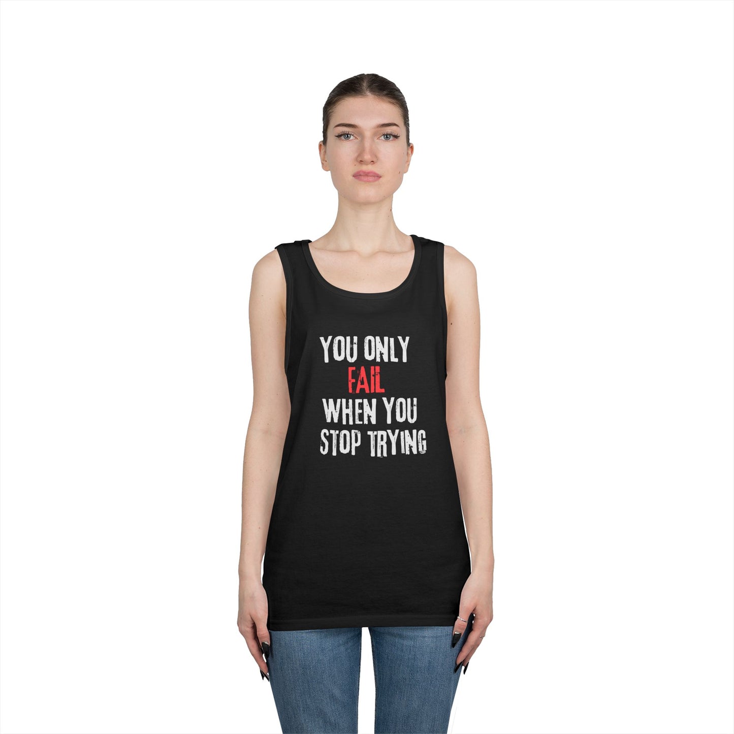 Stop Trying Tank Top