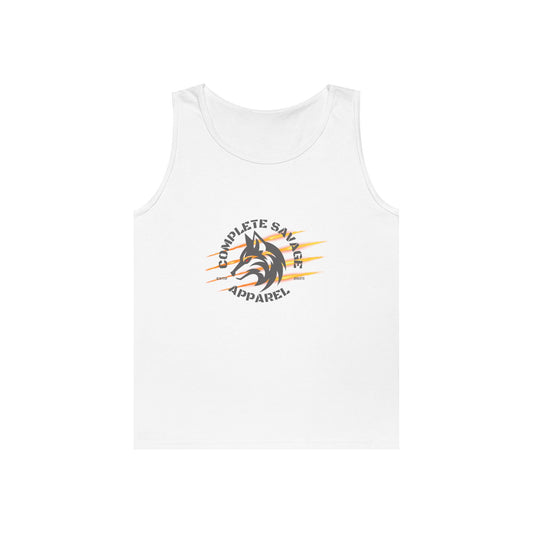 Big Logo Grey Tank Top