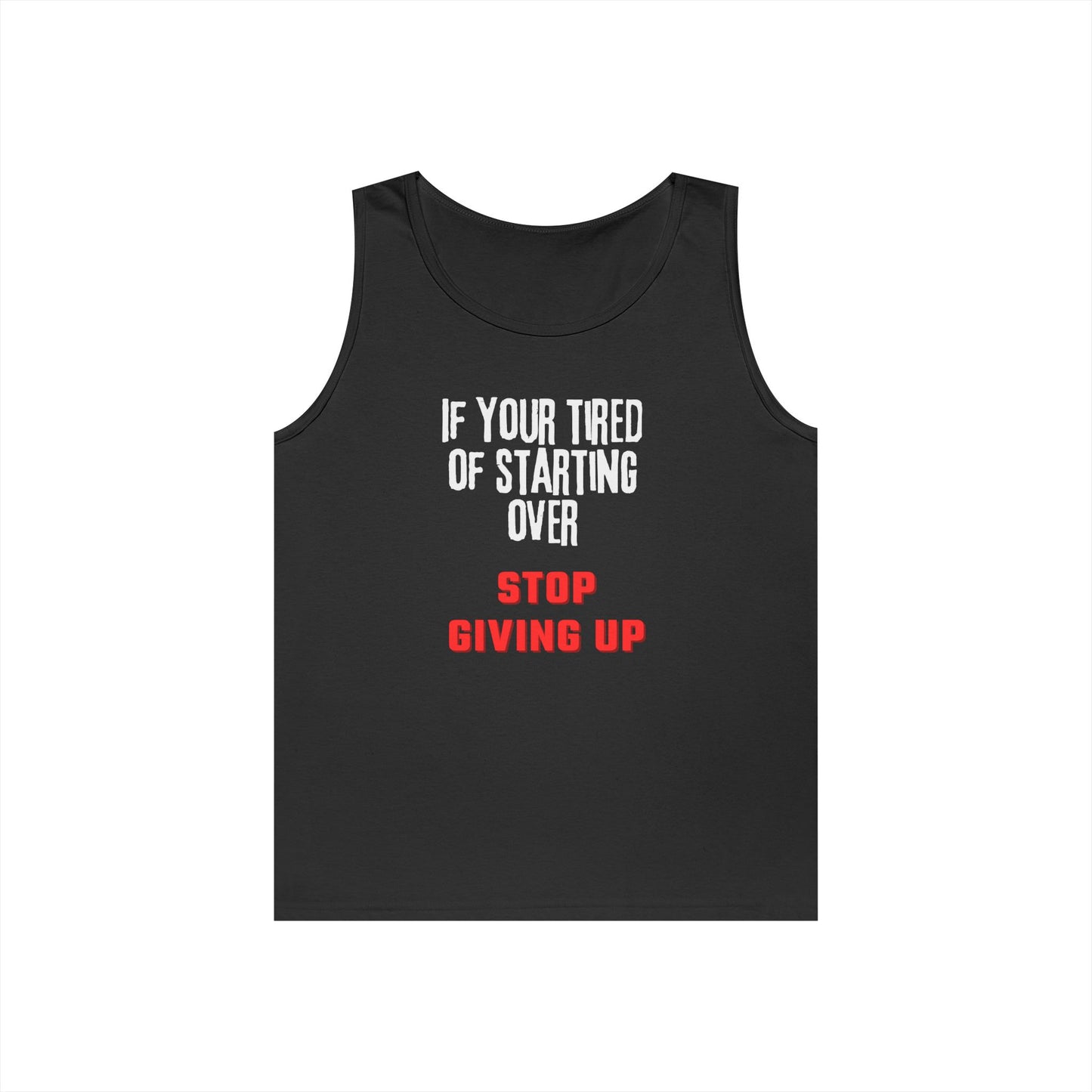 Stop Giving Up (W) Tank Top