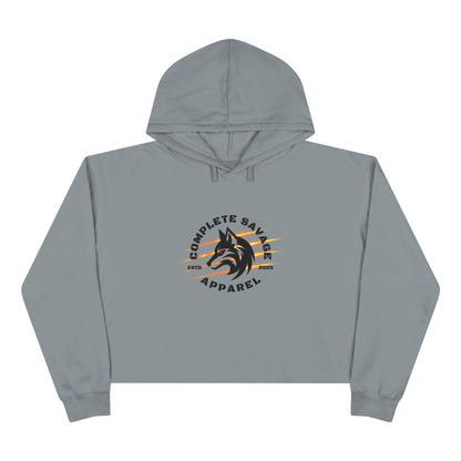 Big Logo Crop Hoodie