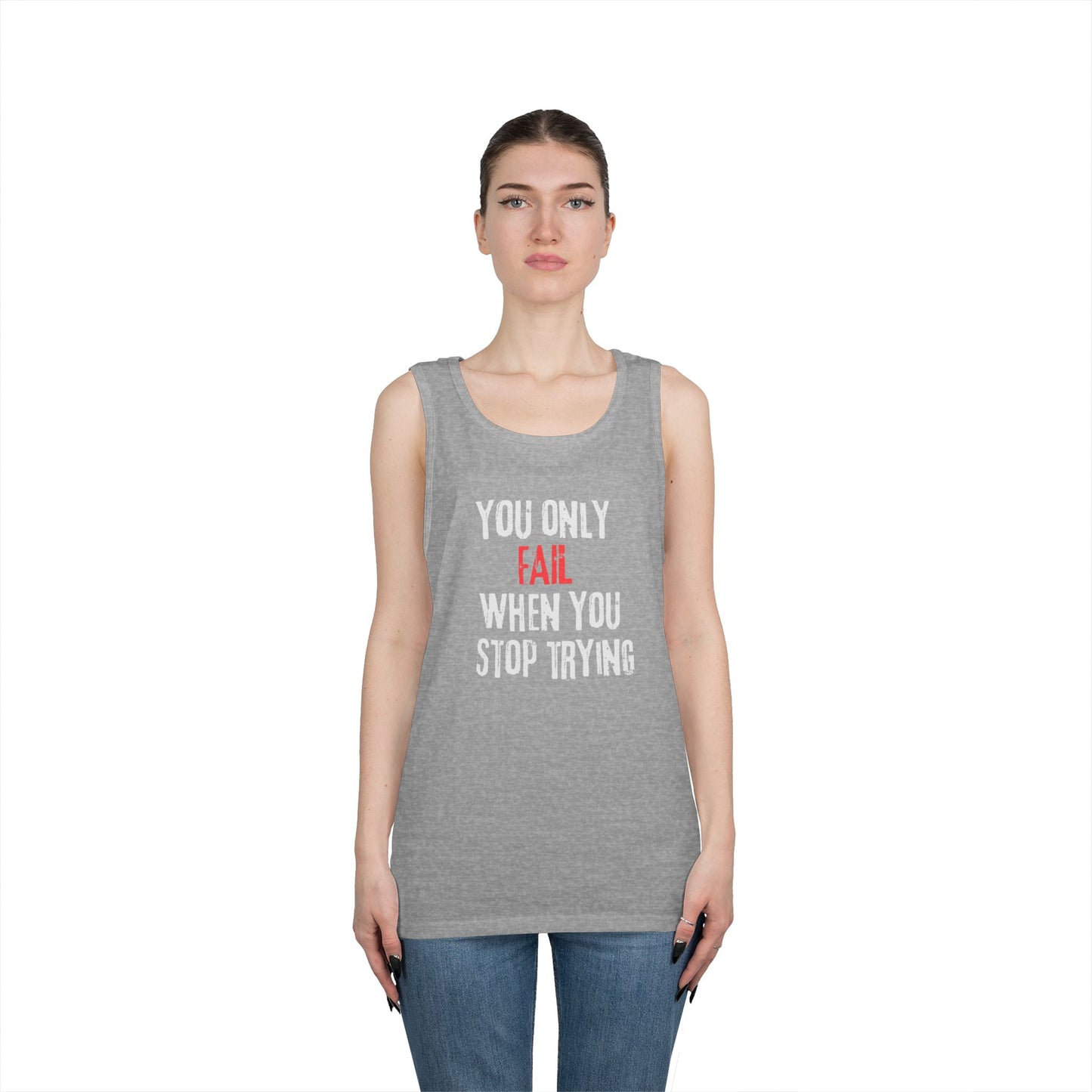 Stop Trying Tank Top