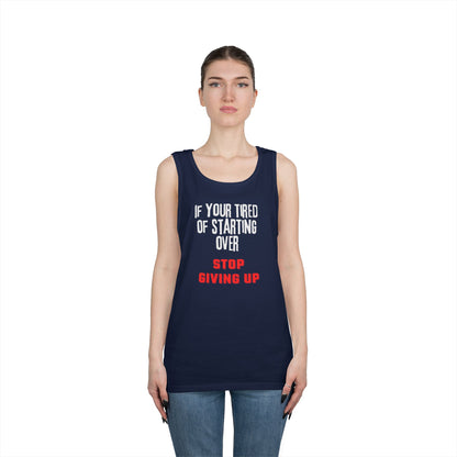 Stop Giving Up (W) Tank Top