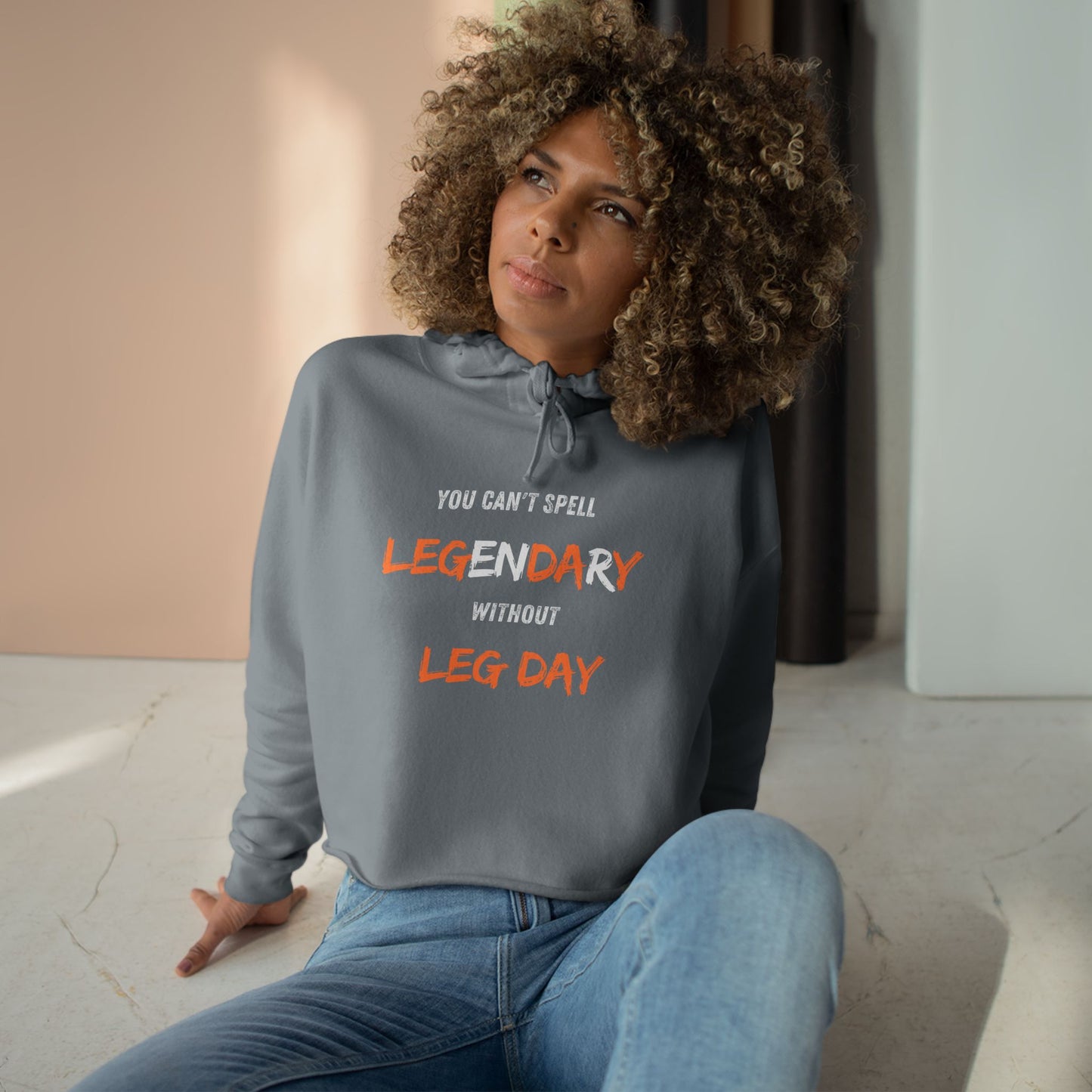 LEGendary Crop Hoodie